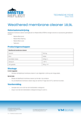 Weathered membrane cleaner 18,9L - TF